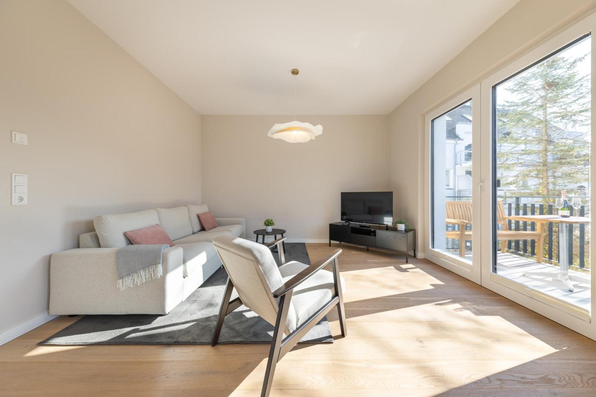 רוסטוק Ferienwohnung Strom Acht - Modern Frisch Inkl Stellplatz, Balkon - 200M Zum Alten Strom מראה חיצוני תמונה